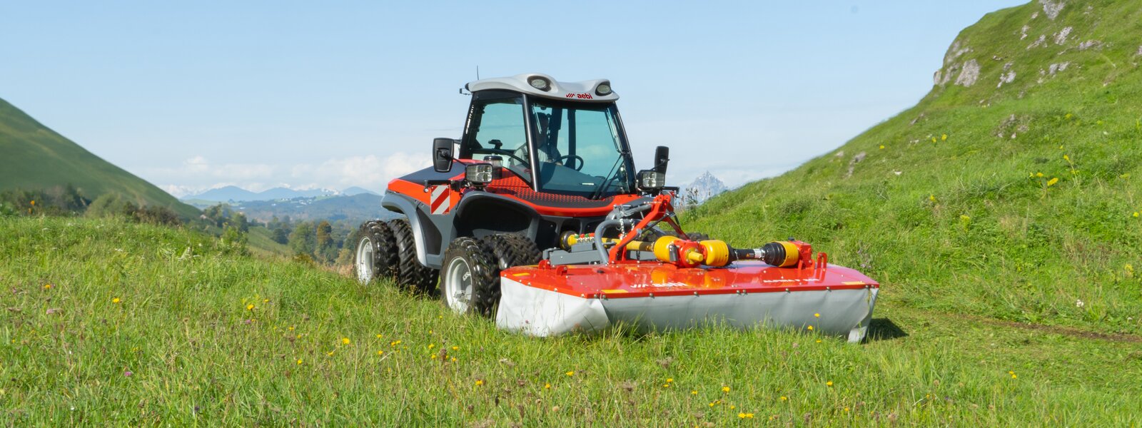 Slope tractors TT 206 TT 211 Aebi